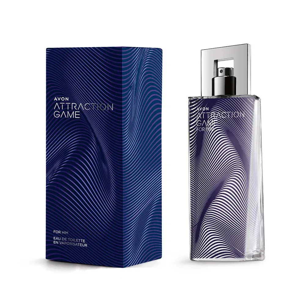Avon Attraction Game Men's Perfume Edt 75 Ml