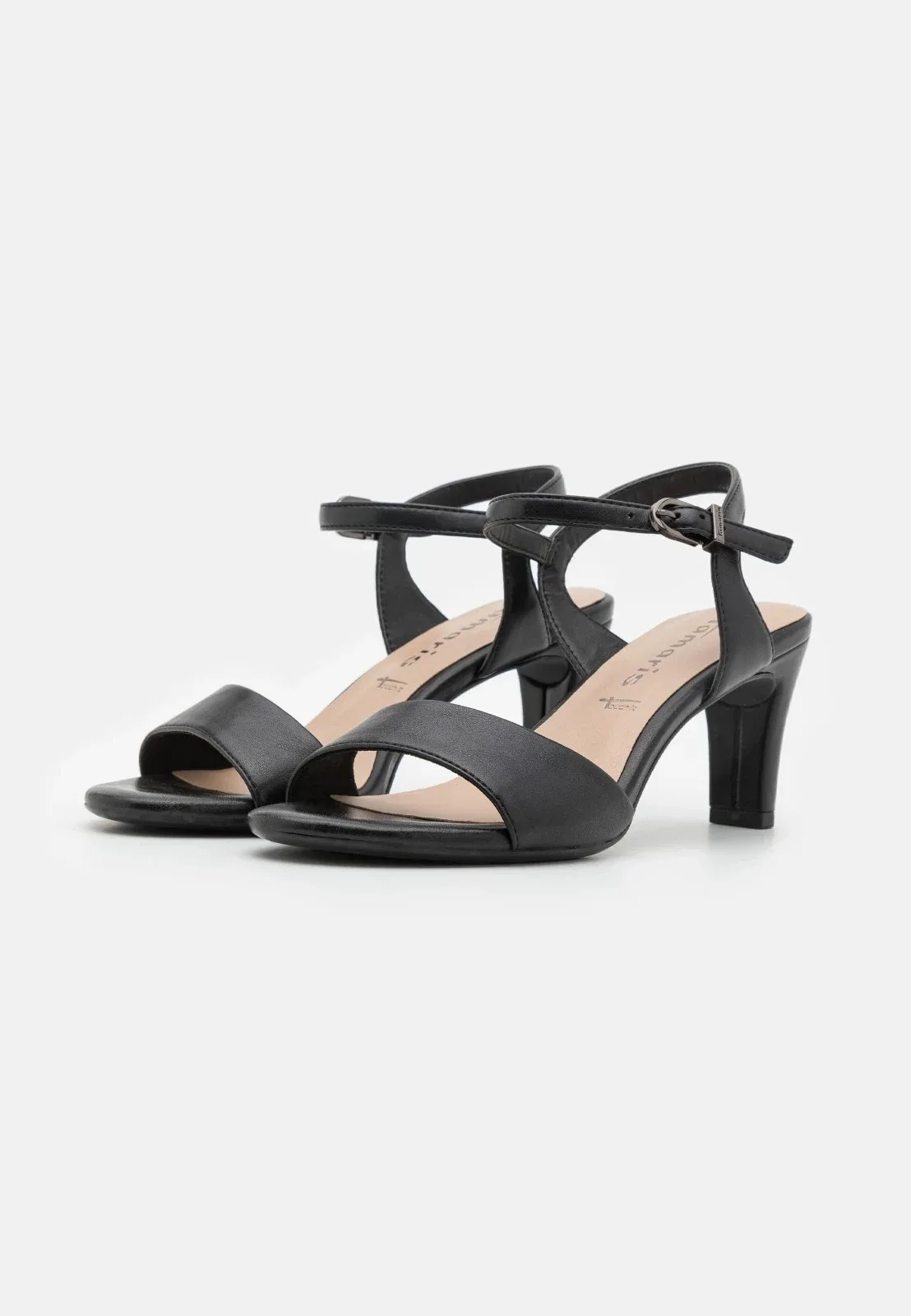 Size: 40-Tamaris Sandals - black matt