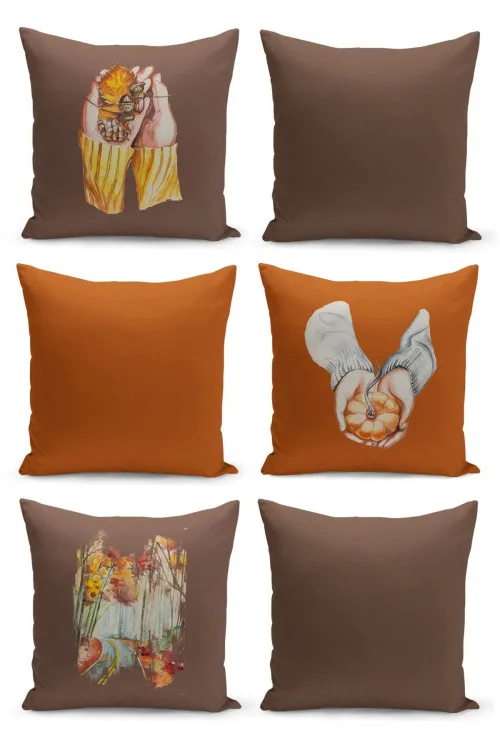 Size: 43*43- Filamente 6pic Pillow Cover