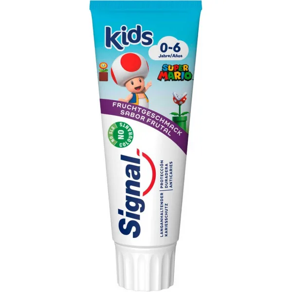 signal Toothpaste Children Fruit Flavor, 0 to 6 years, 75 ml