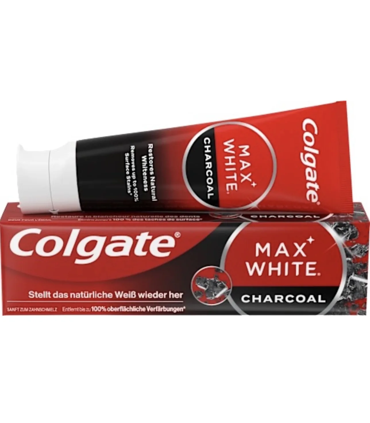 Colgate Toothpaste Max White Charcoal, 75 ml