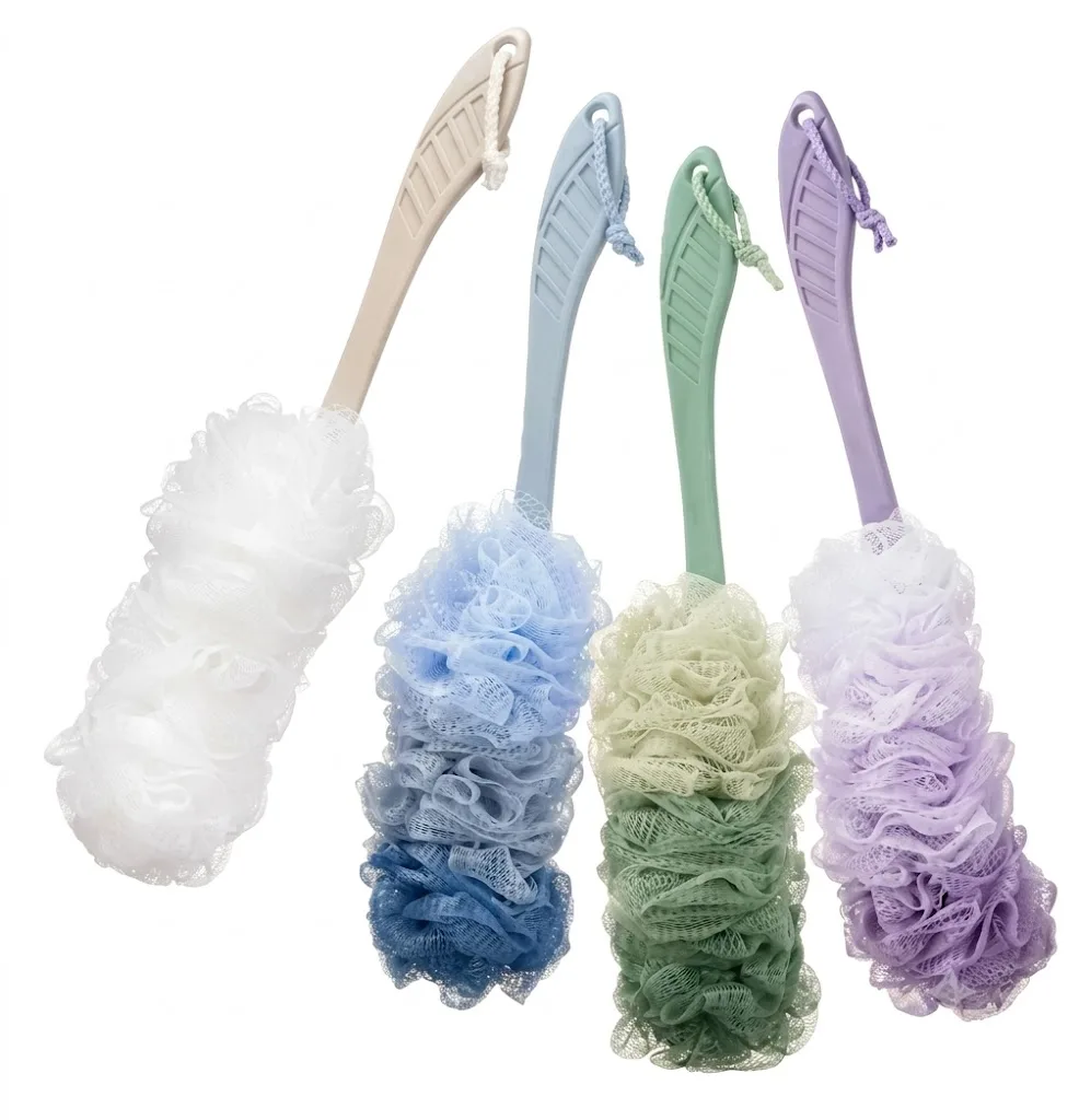 ebelin Back Bath Sponge with Long Handle 1 pc