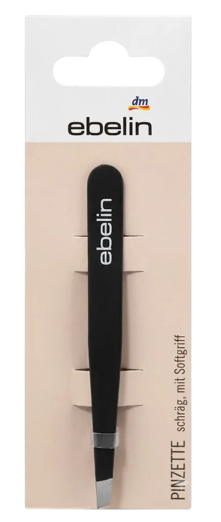 ebelin Tweezers With Soft Handle 1 pc