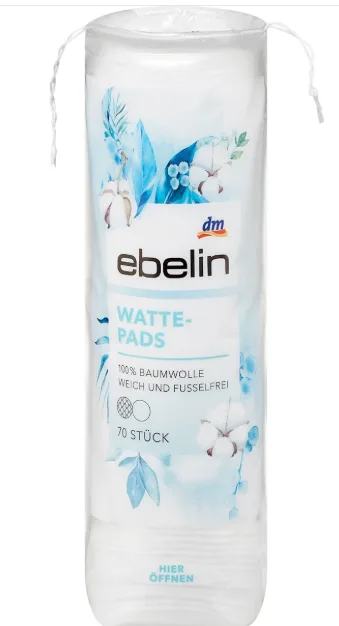 ebelin Cotton Pads, 70 pcs