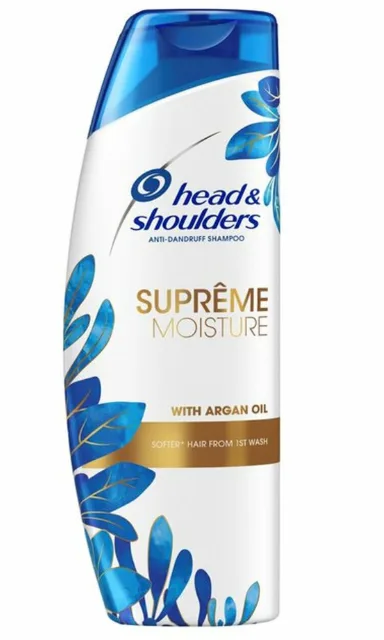 Head & Shoulders supreme moisture anti-dandruff shampoo, 400ml