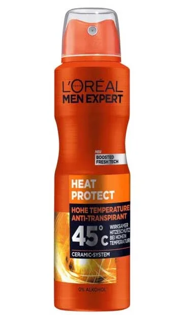 Loreal Paris Men Expert Antiperspirant Deodorant Spray Heat Protect 150ml