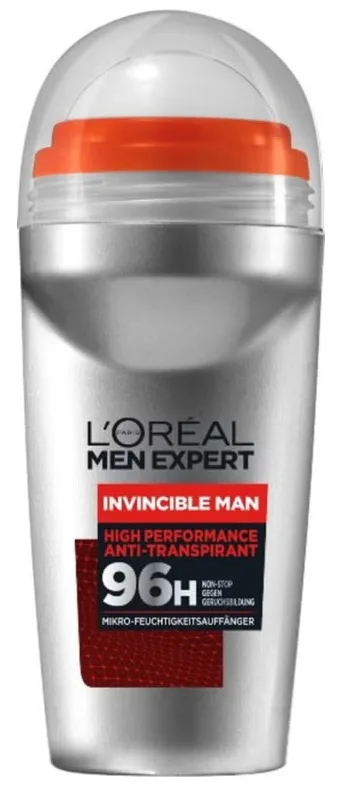 Loreal Paris Men Expert Antiperspirant Deodorant Roll-On Invincible, 50ml
