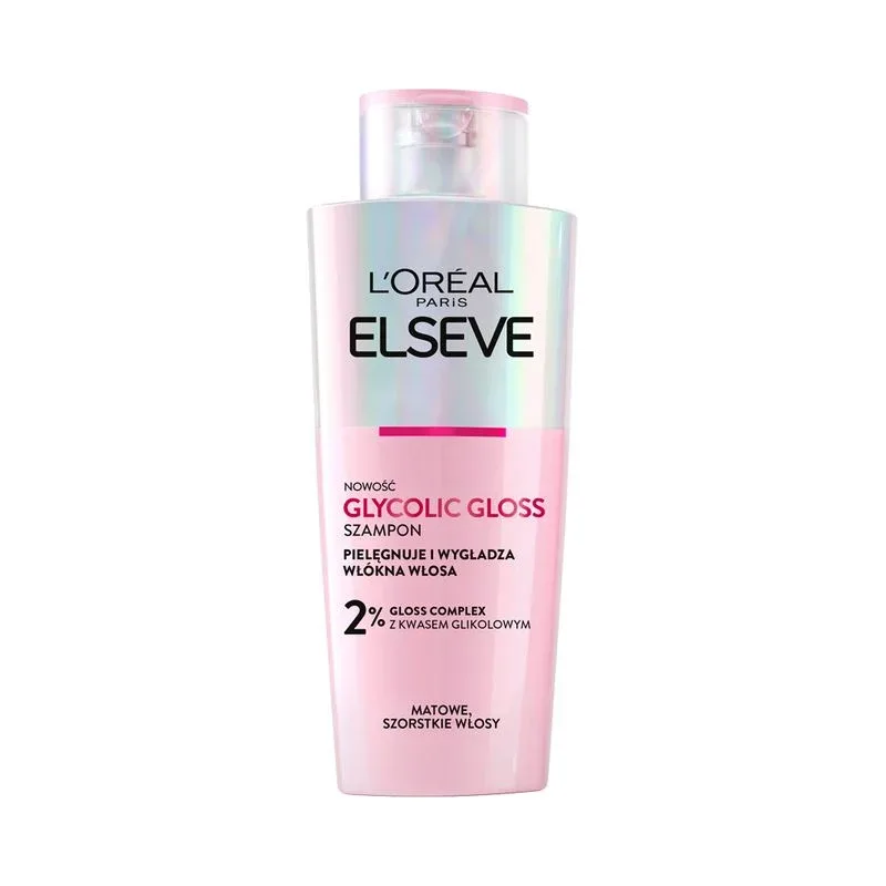 Loreal Paris Elseve Glycolic Gloss 2% Shampoo 200ml