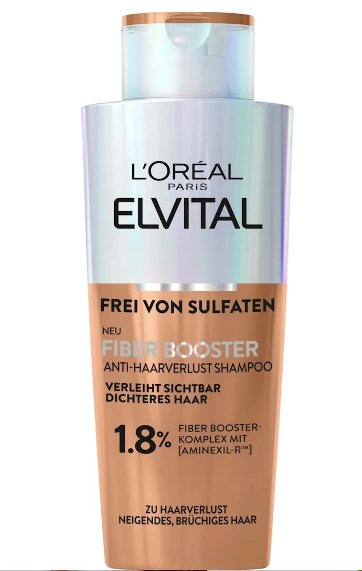 Loreal Paris Elvital Shampoo Fiber Booster Anti-Hair Loss 200 ml
