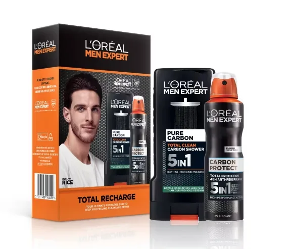 Loreal Men Expert Total Recharge Giftset 300ml*250ml