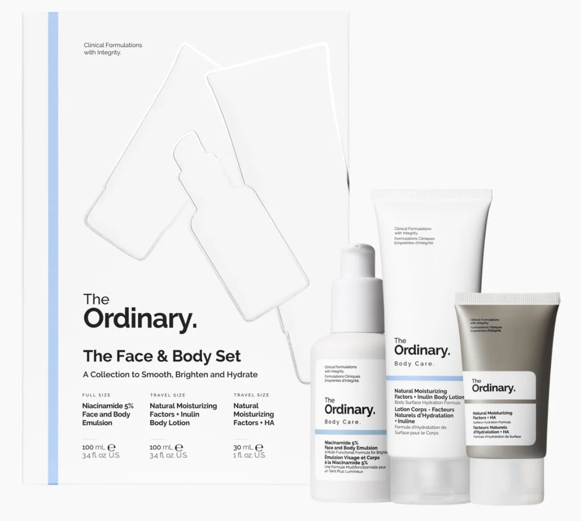 The Ordinary The Face & Body Set