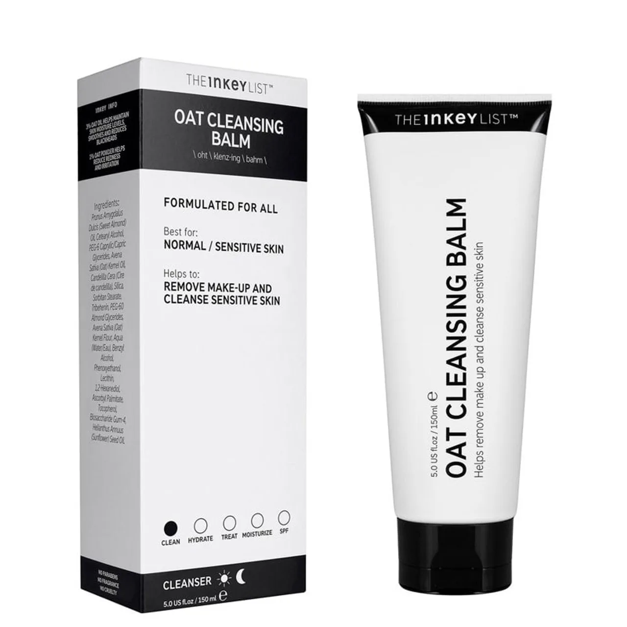 The Inkey List Oat Makeup Removing Cleansing Balm 150ml