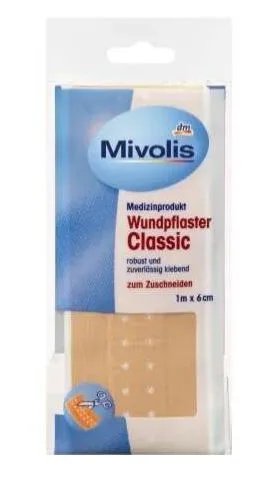 Mivolis Plaster klasyczny 1 m x 6 cm,