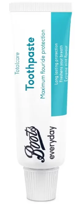 Boots Everyday Total Care Travel Toothpaste 25ml
