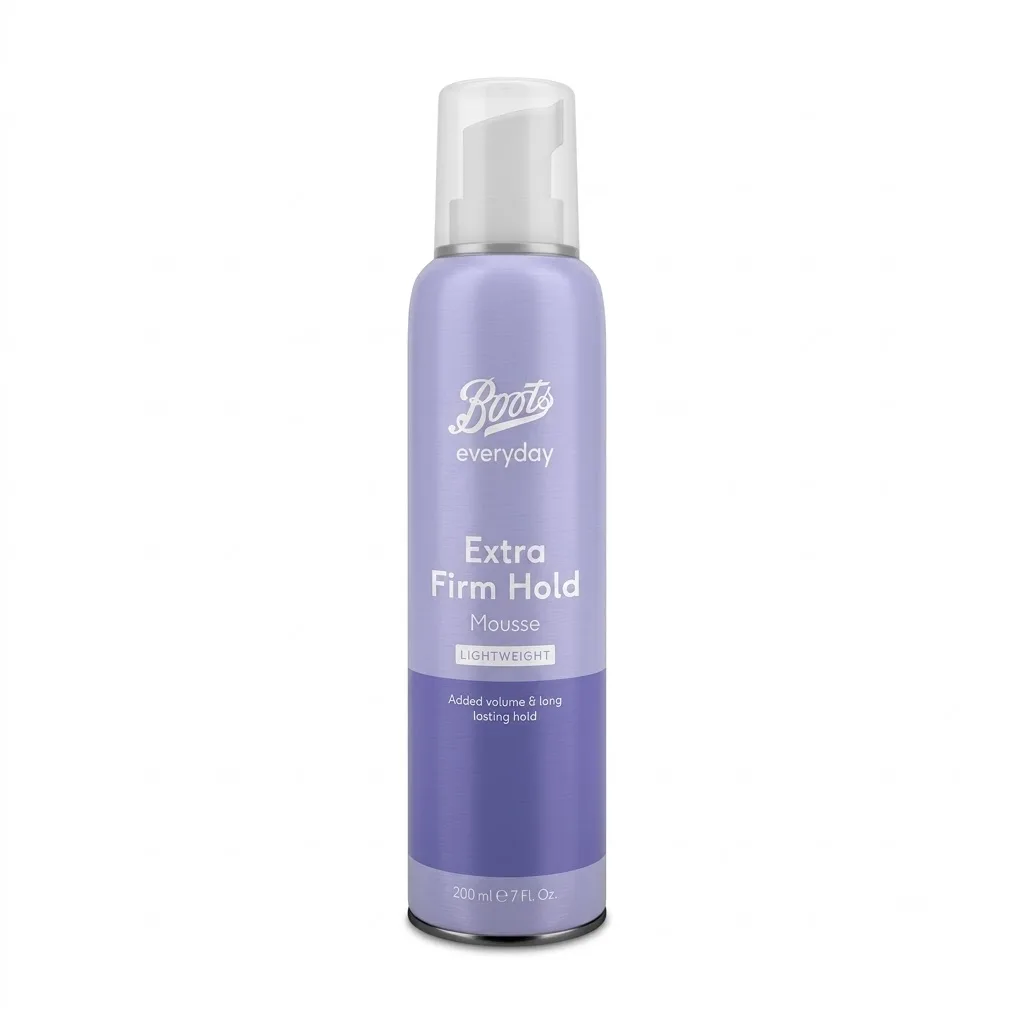Boots Everyday Extra Firm Hold Lightweight Hair Mousse 200ml