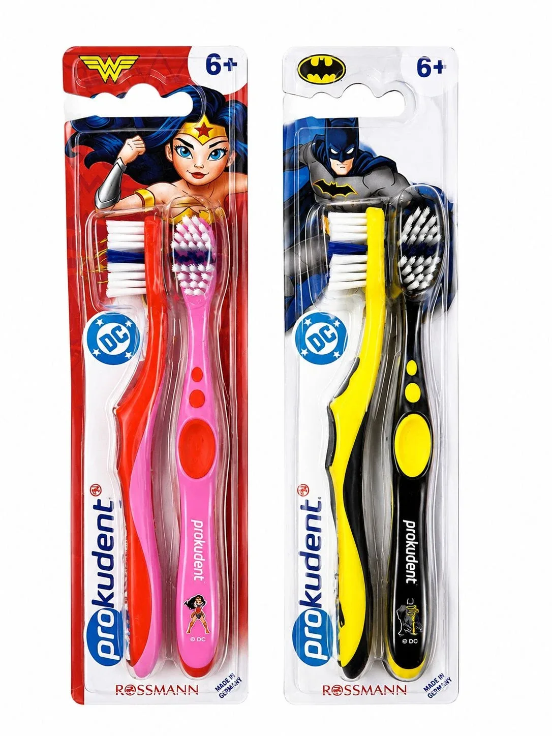 Rossmann Prokudent Batman Two Tooth Brush Over 6 years