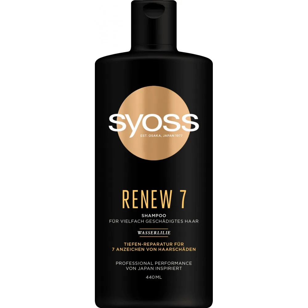 syoss shampoo renew 7