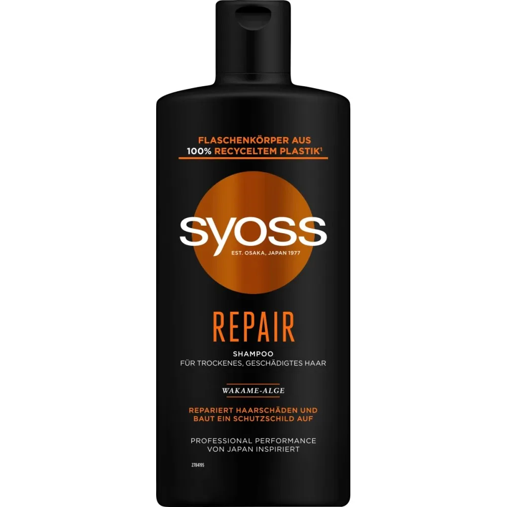 Syoss Hair Care Shampoo Repair Shampoo 440 Ml
