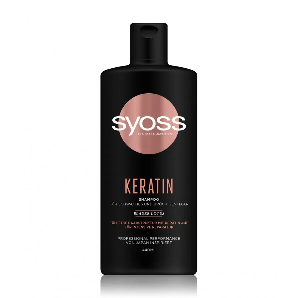 syoss - Shampoo Keratin, 440 ml