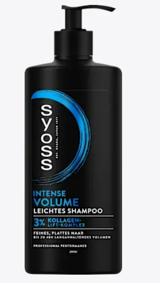 syoss Shampoo Intense Volume, 440 ml