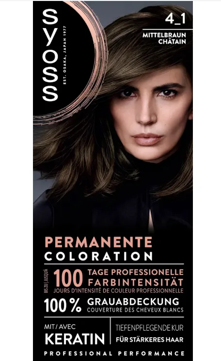 Syoss Hair color 4_1 Medium Brown