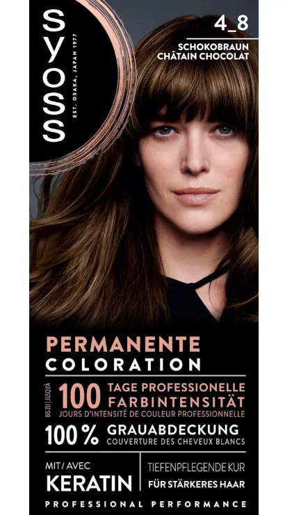 Syoss Hair color 4_8 Chocolate brown