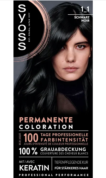 Syoss Hair color 1_1 Black