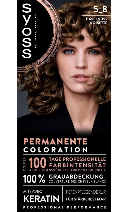 Syoss Hair color 5_8 Hazelnut