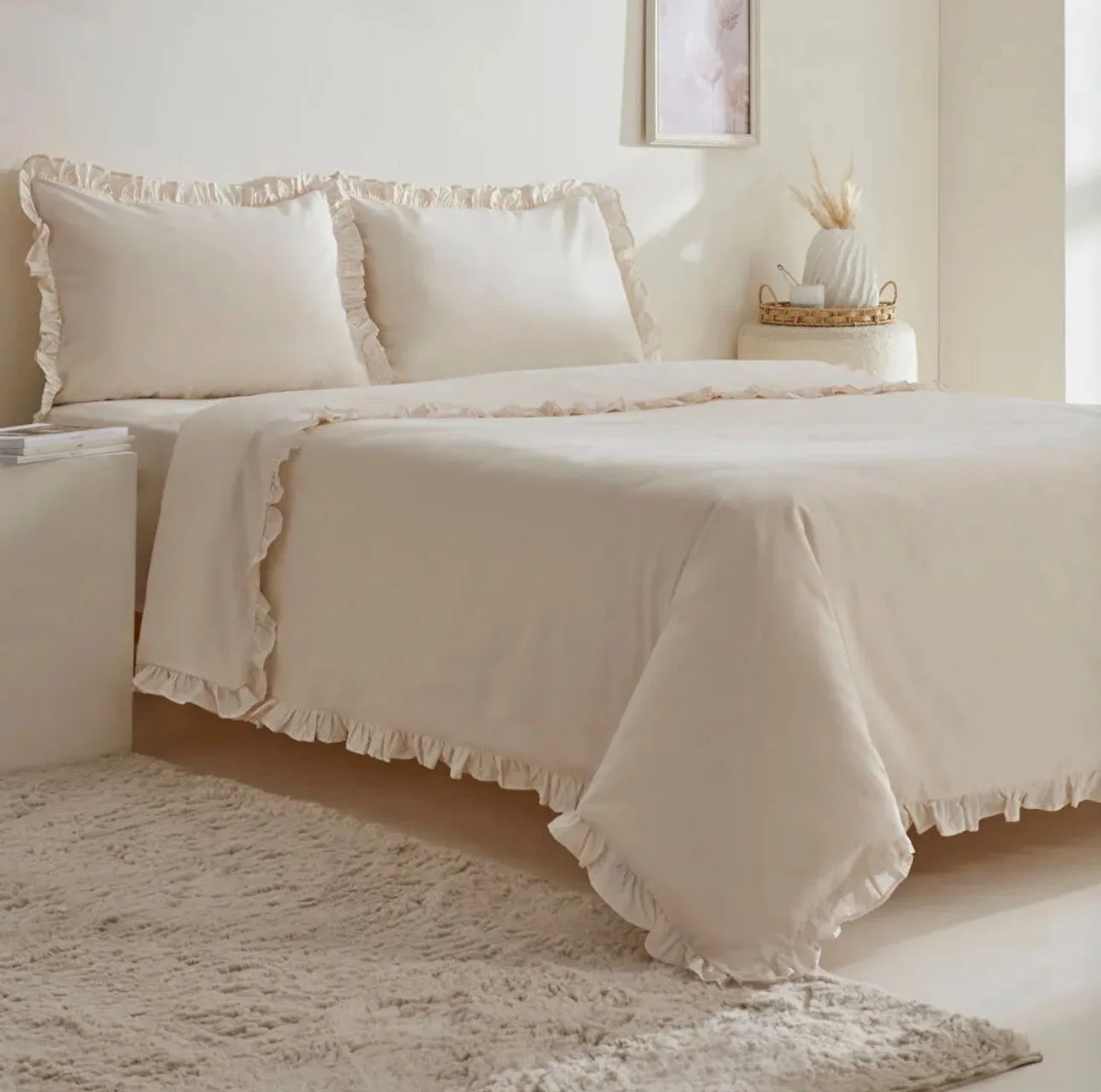Karaca Home Pure Ruffle%100 Pamuk