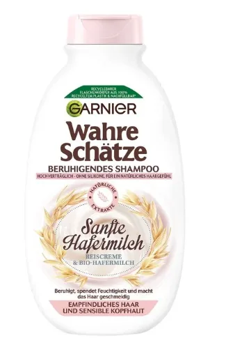 GARNIER Shampoo Gentle Oat Milk, Sensitive Hair, 400 ml