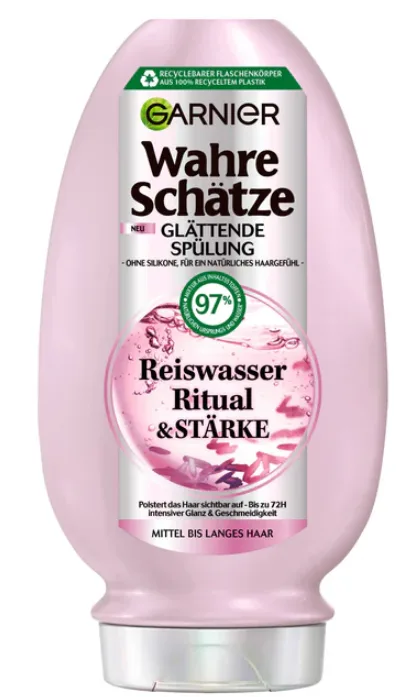 GARNIER Conditioner Rice Water Ritual & Strength, 250 ml