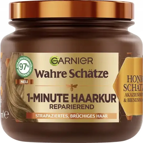 Garnier Hair Treatment 1-Minute Honey Treasures 340 ml