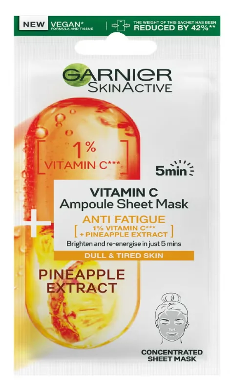 Garnier SKINACTIVE VITAMINA C mask 1