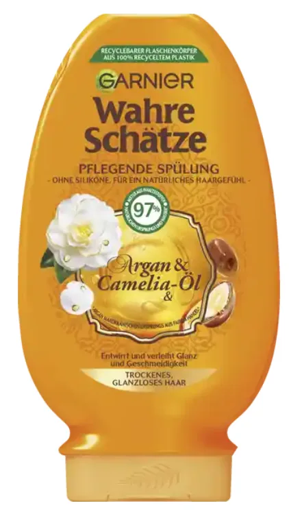 Garnier True Treasures Nourishing Conditioner Argan & Camelia Oil 200ml