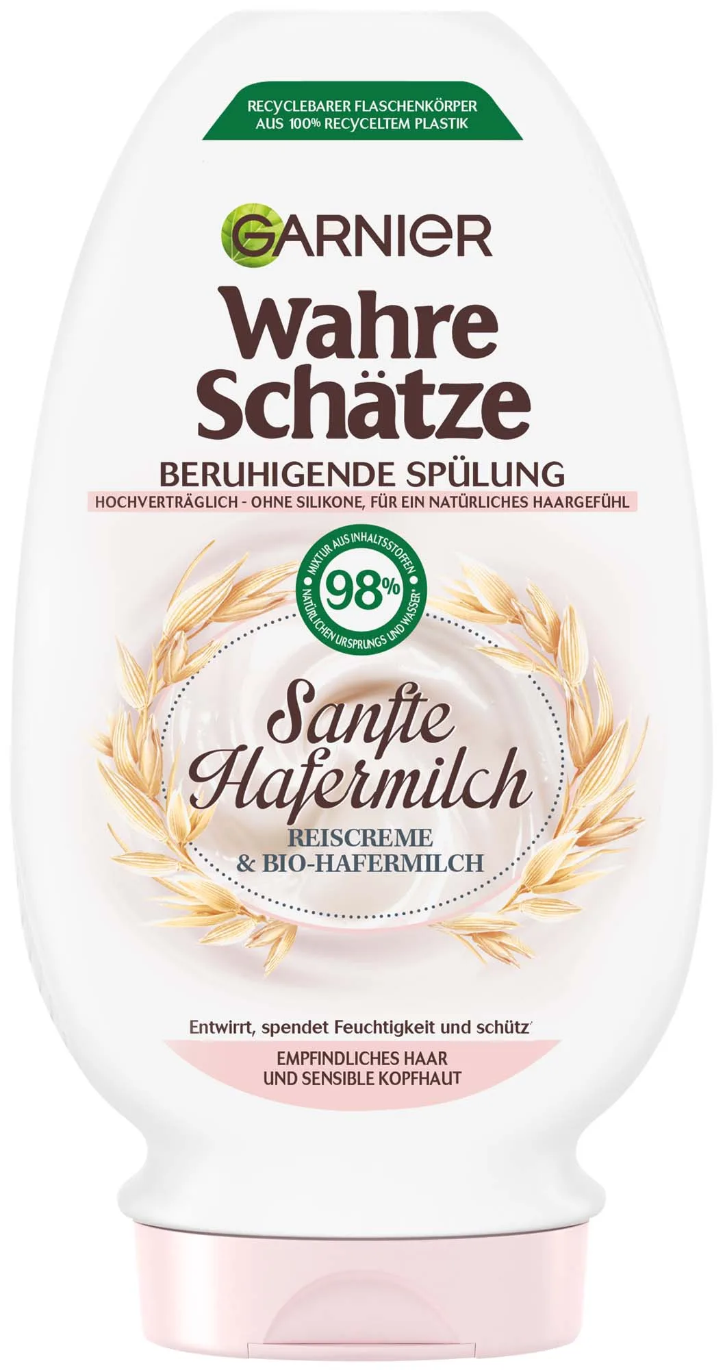 Garnier True Treasures Conditioner Gentle Oat Milk Sensitive Hair & Sensitive Scalp 200ml