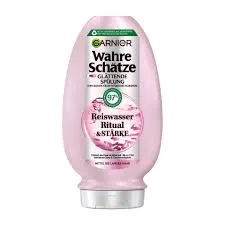 GARNIER Conditioner Smoothing Rice Water Ritual and Strength, 200 ml