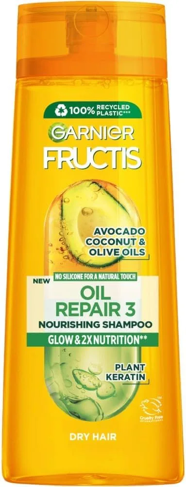 Garnier Fructis Shampoo Oil Repair Intensive Care & Shine 250ml