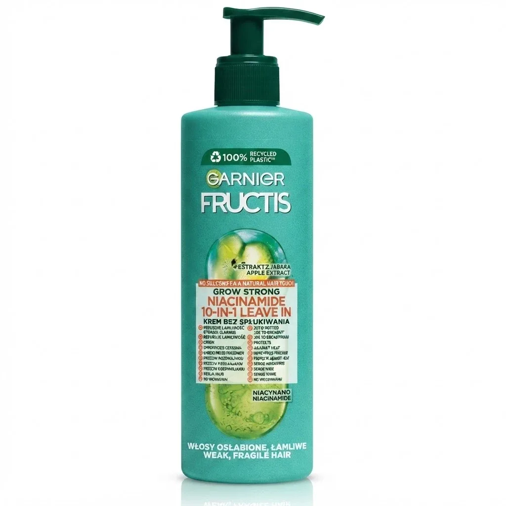 Garnier Fructis Grow Strong 10 In 1 Leave-In Cream For Hair 400ml