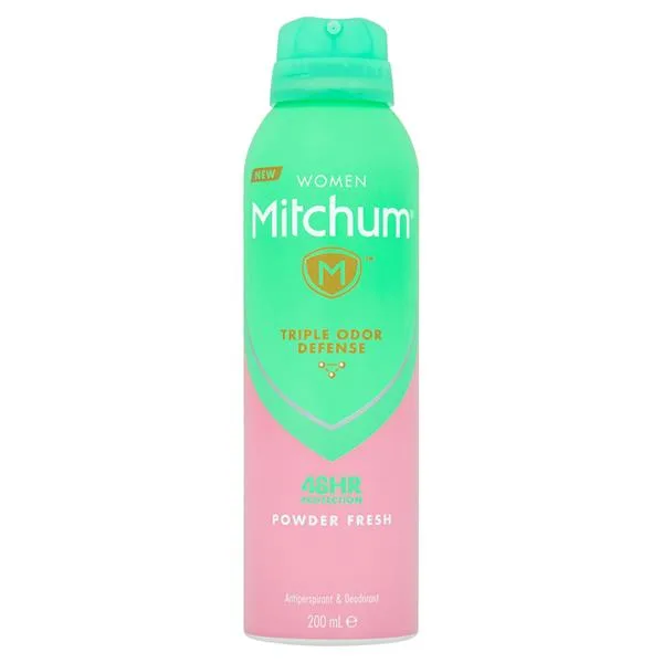 Mitchum Women Triple Odor Defense Powder Fresh 200ml