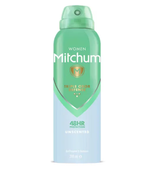 MITCHUM women 48HR protection Unscented 150ml