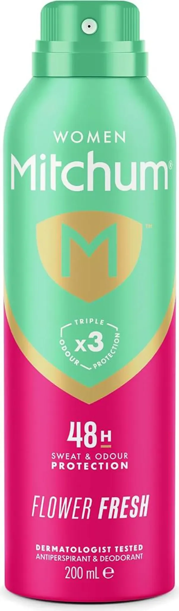 Mitchum Women Triple Odor Defense Flower Fresh 200ml