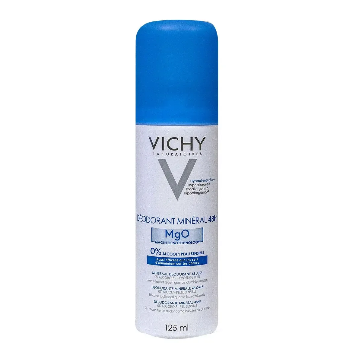 Vichy 48h mineral deodorant spray 125ml - for sensitive skin
