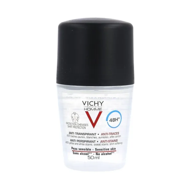 Vichy anti-marks homme 48hr deodorant 50ml
