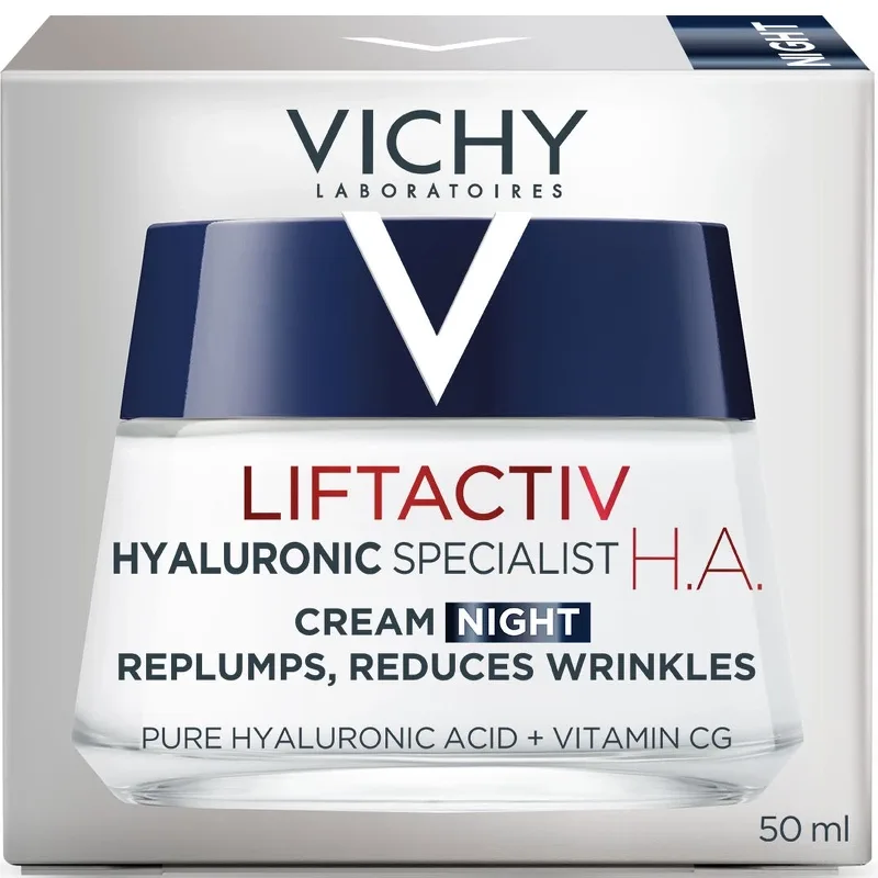 Vichy liftactiv hyaluronic specialist h.a. night cream, 50ml