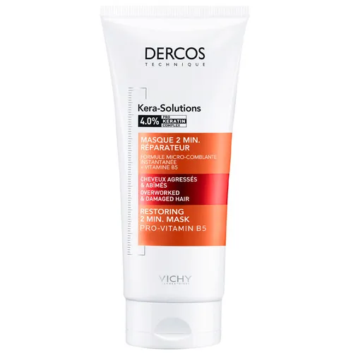Vichy dercos kera-solutions 2min restoring mask, 200ml