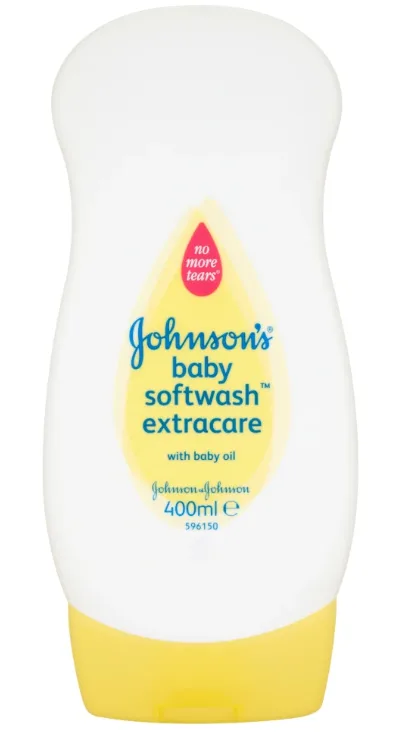 Johnson's Baby Softwash creamy body wash gel with olive 400ml