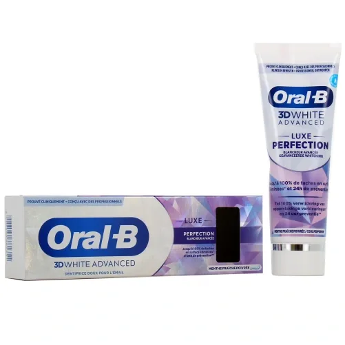 Oral B 3D White Advanced Luxe Perfection Toothpaste 75ML