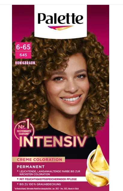Palette Intensive Color Creme Haarfarbe 6-65/645 Honigbraun, 1 St