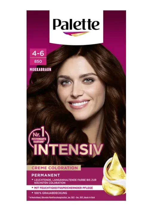 Palette Intensive Cream Coloration 4-6850 Mocha Brown