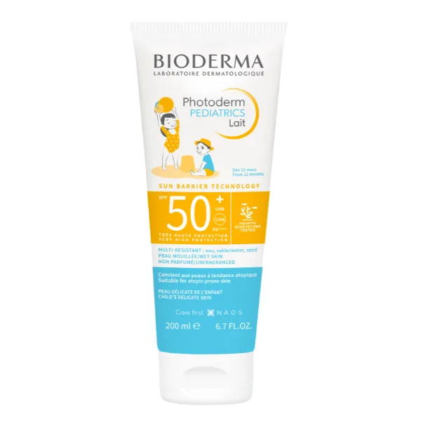 Bioderma photoderm pediatrics lait spf 50+ 200 ml
